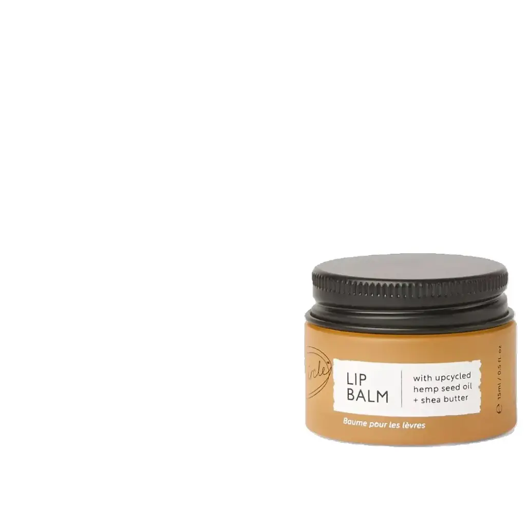 Lip Balm with upcycled Hemp Seed Oil and Shea Butter