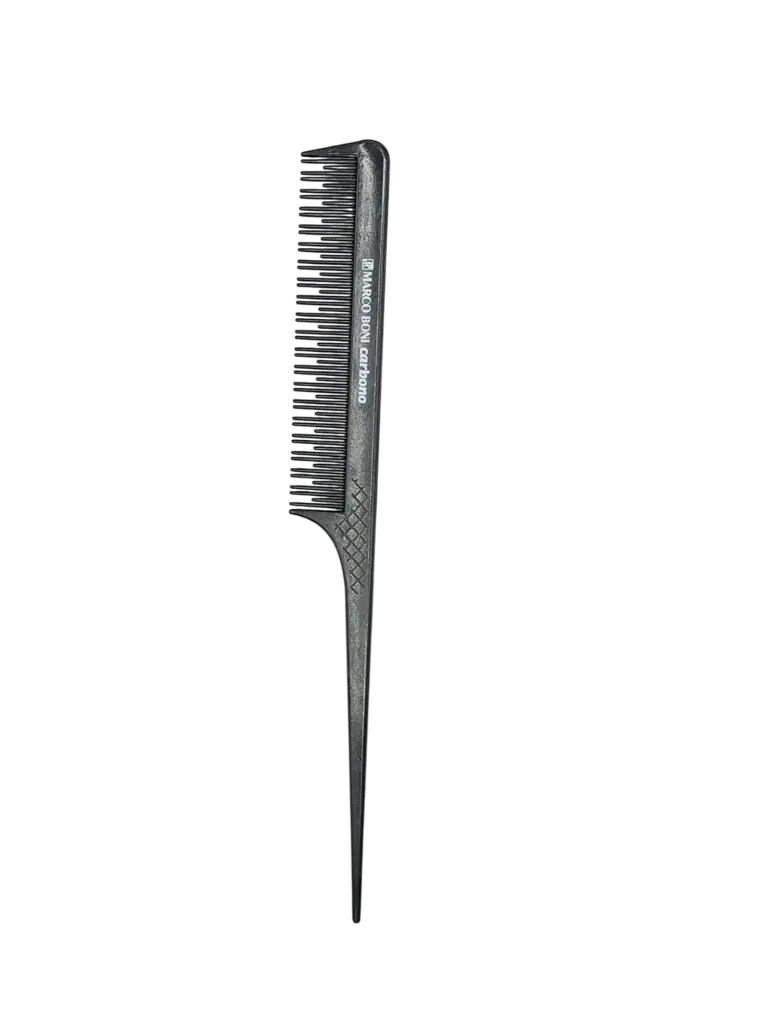 DOUBLE HEIGHT THIN TEETHS CARBON COMB