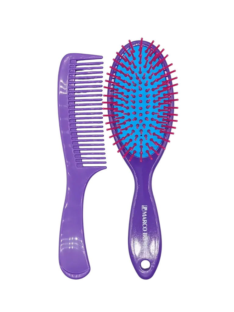 ECONOMIC SET MEDIUM BRUSH + COMB