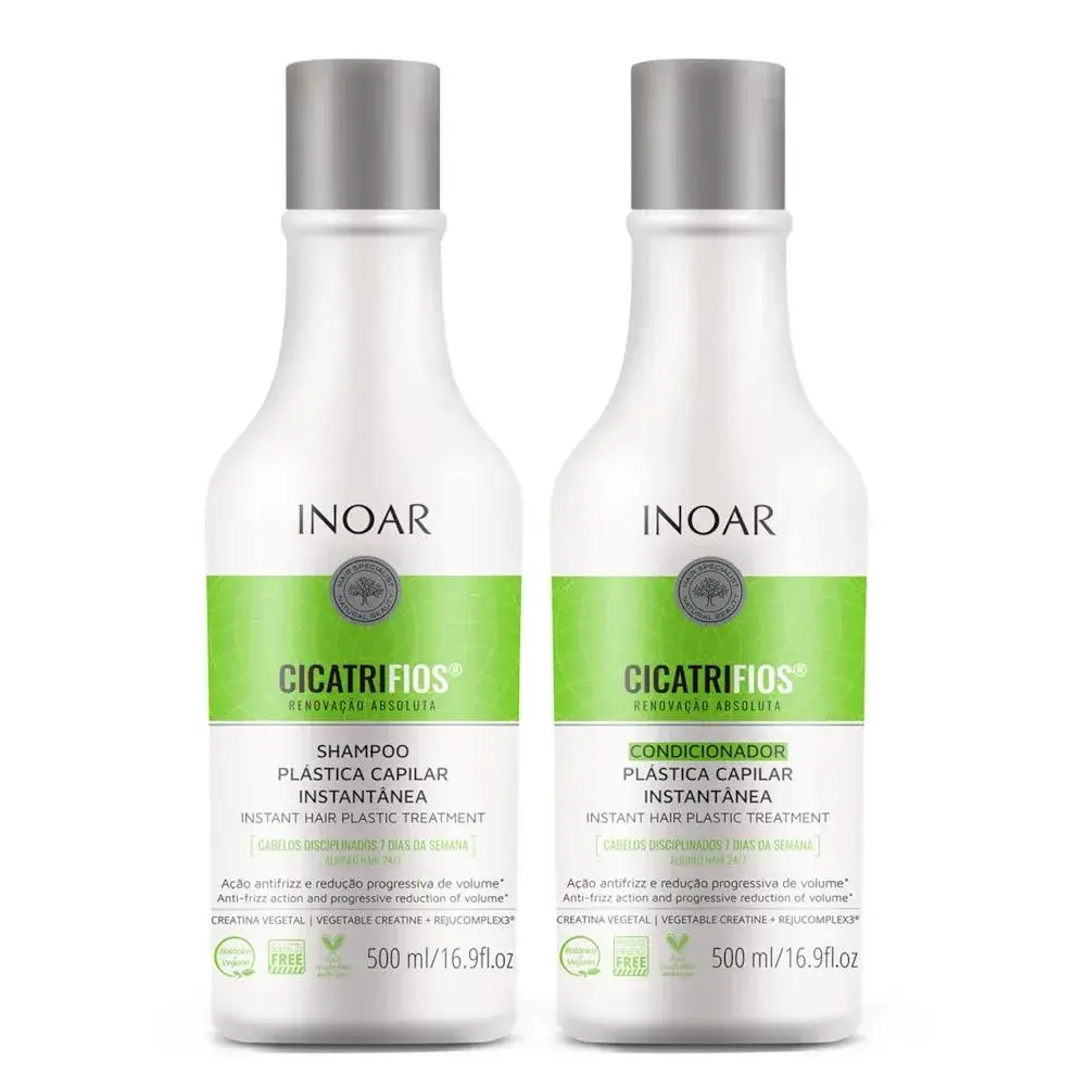 CONJUNTO CICATRIFIOS SHAMPOO+CONDICIONADOR 500 ML