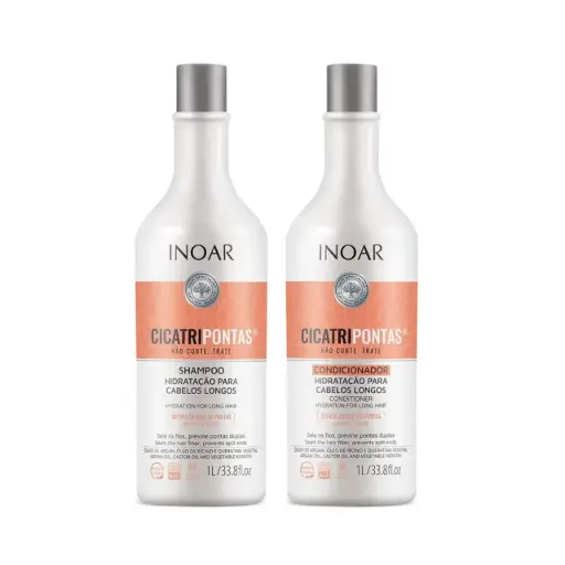 [52006] KIT CICATRIPONTAS SHAMPOO + CONDITIONER 1 LITER