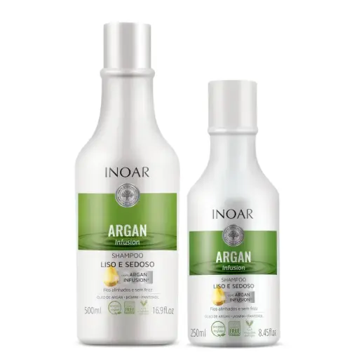 [50745] KIT ARGAN INFUSION LISO E SEDOSO SHAMPOO 500+CONDITIONER 250 ML