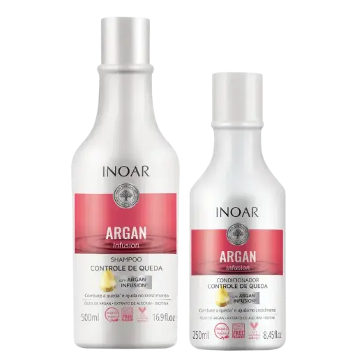 [50748] KIT ARGAN INFUSION CONTROLE QUEDA SHAMPOO 500+CONDITIONER 250 ML