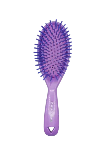 [7354] ESCOVA USO DIARIO OVAL ALMOFADADA MASSAGEADORA COLOR