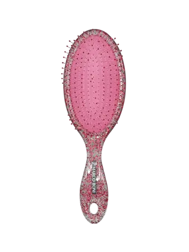 [7368] ESCOVA GLITTER OVAL DESEMBARACANTE