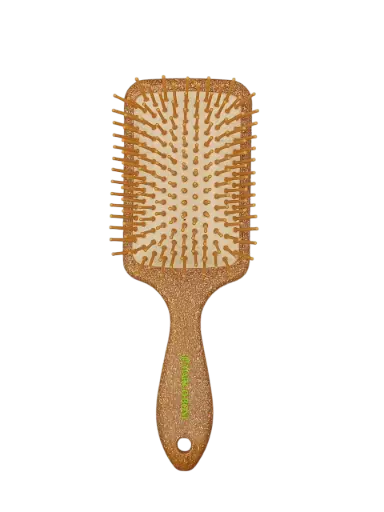 [7392] ESCOVA RAQUETE MEDIA COLECAO COCONUT